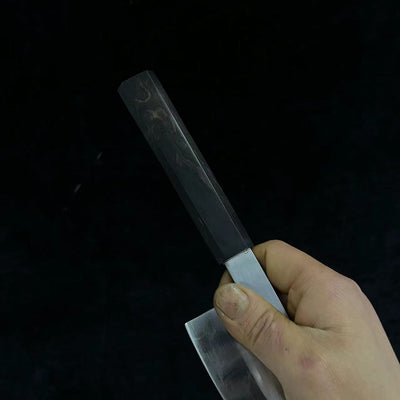 Double-edged small fish head knife