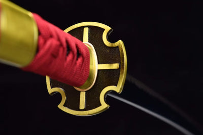 26 inch manganese steel tempered samurai sword